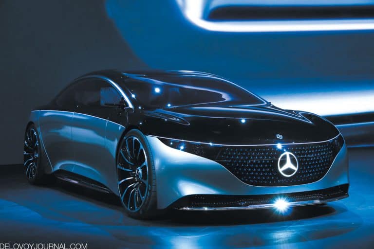 Деловой концепт Mercedes-Benz Vision EQS