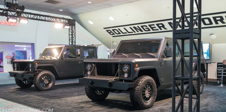 Bollinger B1 и B2 – первые модульные электротраки