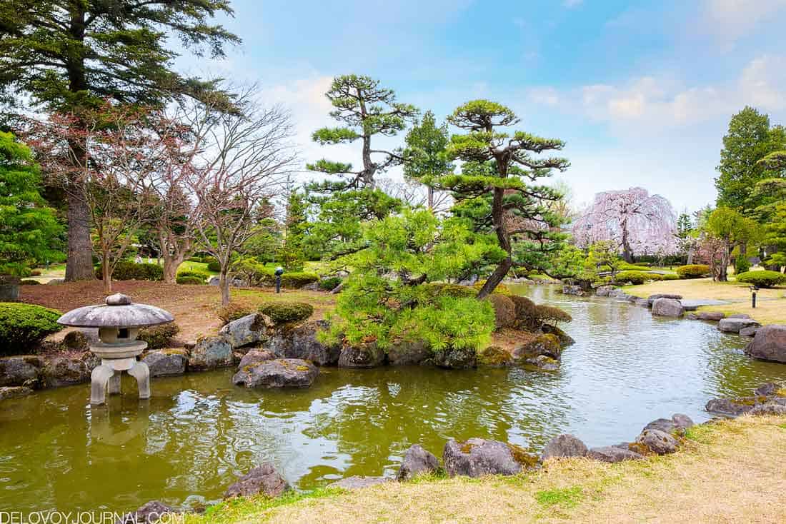 Камни в японском саду