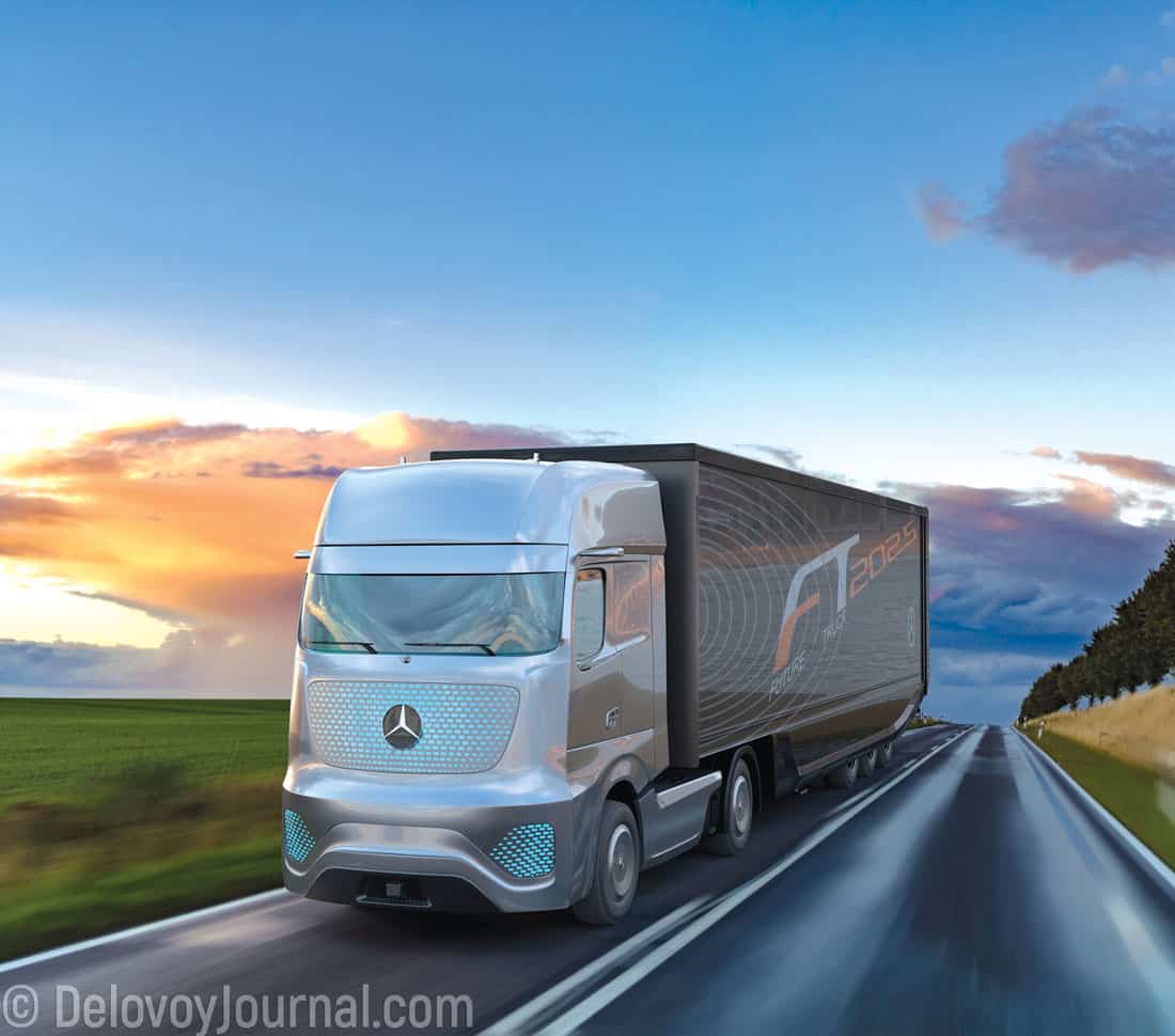 Автомобиль будущего Mercedes-Benz Future Truck 2025 - Деловой Журнал